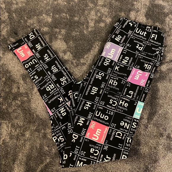 New Periodic Table Leggings - Picture 1 of 1
